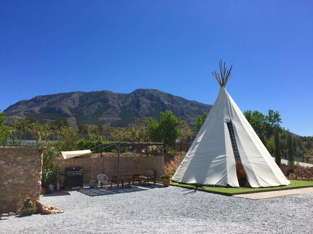 Luxusní stan Hotel Casa Bella Teepees (Adults Only) Zújar Španělsko